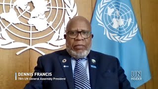 Dennis Francis 78th UNGA President [upl. by Gefen416]