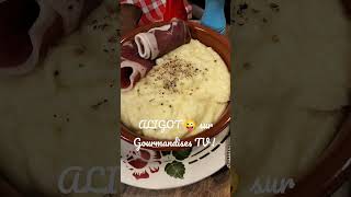 Aligot de lAubrac sur Gourmandises TV 😋😜 [upl. by Orat]