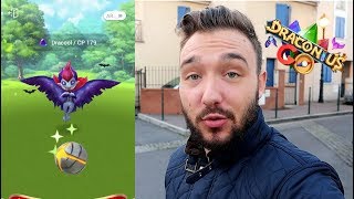 DavidLafargePokemon DECOUVRE UN NEW POKEMON GO FUN  Draconius Go [upl. by Michaele]