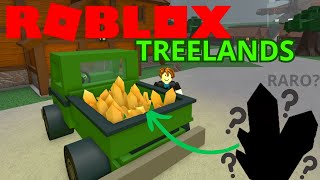 Roblox  EM BUSCA DOS CRISTAIS LARANJAS E NOVIDADES Treelands [upl. by Airtemak]