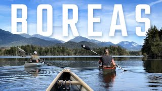 Canoe Camping Boreas Ponds with the Adirondacks Best Views [upl. by Rowney]