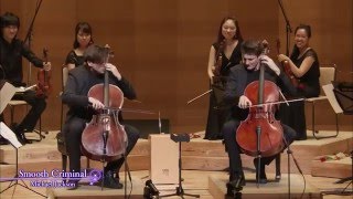 2CELLOS  Smooth Criminal Live at Suntory Hall Tokyo [upl. by Peedus]