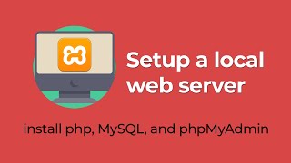 Setup a Local Server in Windows  How to Install phpMyAdmin PHP and MySQL [upl. by Aivila]