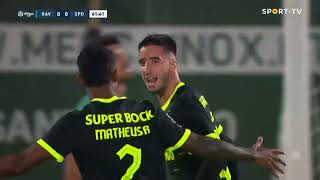 Sporting CP Golo Gonçalo Inácio 62m 01 [upl. by Letnuhs]