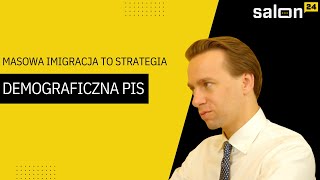 Krzysztof Bosak Masowa imigracja to strategia demograficzna PiS [upl. by Egiarc]