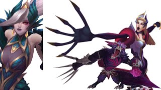 Splash Art VS Model In Game  Coven Skins  League of Legends [upl. by Tserof]