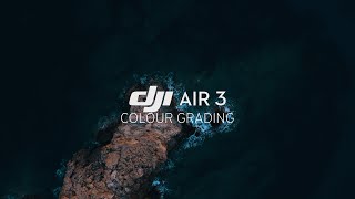 DJI Air 3 Colour Grading  Get Your Footage Looking Cinematic With and Without Creative LUTS [upl. by Burnside]