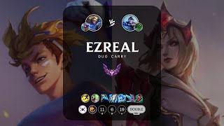 Ezreal ADC vs Ashe  KR Master Patch 142 [upl. by Ahsak793]