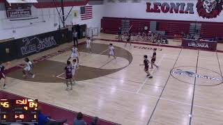 Leonia High School vs St Mary High School Varsity Boys Basketball [upl. by Novrej]