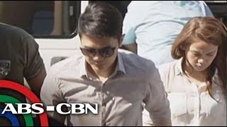 TV Patrol Why girlfriend accompanied Vhong in court [upl. by Esilahc800]