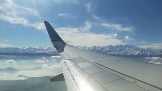 Argentina Airline Boeing 737800 Landing Chile Arturo Merino Benítez International Airport [upl. by Leodora578]