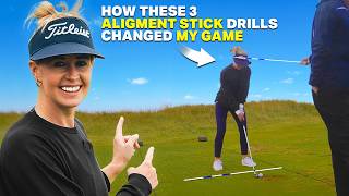 3 Alignment Stick Drills To Fix Your Golf [upl. by Flint]