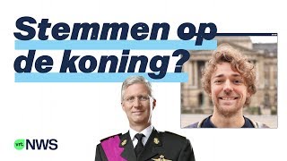 Kan je stemmen op de koning  VRT NLS 03 [upl. by Ayanej787]