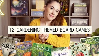 12 GARDENING THEMED BOARD GAMES  Like gardening Check these games out [upl. by Merriott219]