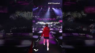 POV Entering the Infinity ∞ Arena 🏟 WTTFrankfurt TableTennis [upl. by Artek645]