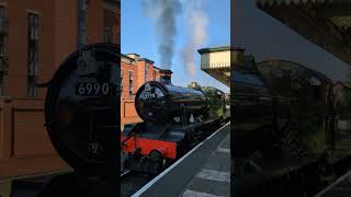 6990 quotwitherslack hallquot leaving Loughborough 51024 steamtrain trainspotting gcr heritage [upl. by Kristien466]