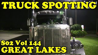 Truck Spotting Great Lakes S02 Vol 144 trucks truckspotting [upl. by Corette]