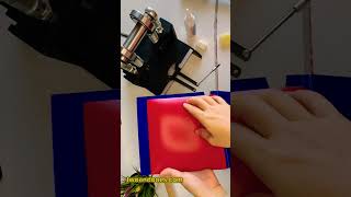 Glue cut table tennis rubber replacing from Butterfly Dignics 09c to Nittaku Fastarc G1 [upl. by Zelde]