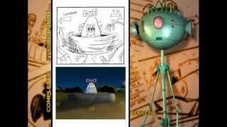 Wobots DVD Extras Stopryboards amp Test Animations [upl. by Aigneis]