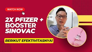 EFEKTIVITAS 2X PFIZER  BOOSTER SINOVAC [upl. by Mharg652]