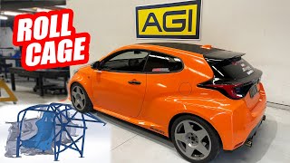 Developing New Roll Cage for GR Yaris with AGI  Motive Garage [upl. by Yahsan399]