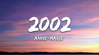 AnneMarie  2002 Lyrics [upl. by Uuge]