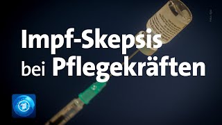 CoronaImpfung Vorbehalte bei Pflegenden [upl. by Noiramaj]