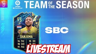 FIFA 22  LIVE TOTS Danjuma SBC  LaLiga TOTS amp Weekend League  19 Uhr Content LIVESTREAM [upl. by Psyche]