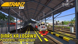 Dinas KA Logawa  Purwokerto  Lempuyangan [upl. by Oramug]