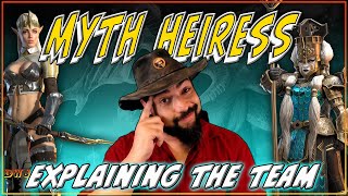 Myth Heiress Explaining the Team  Test Server  Raid Shadow Legends [upl. by Naples]