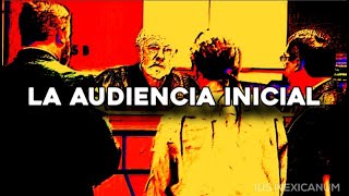 LA AUDIENCIA INICIAL  SISTEMA PENAL ACUSATORIO [upl. by Rochelle]