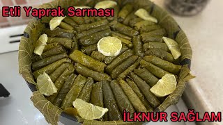 Etli Yaprak SarmasıLokum Gibi Dağılmadan Pişen Etli Sarma Nasıl Yapılır💯Sarma TarifleriEtli Sarma [upl. by Henriette]