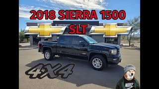 2018 GMC SIERRA 1500 SLT 4X4 STOCK T28004 [upl. by Blatman]