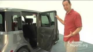 Nissan Cube Road Test  Consumer Reports [upl. by Leile]