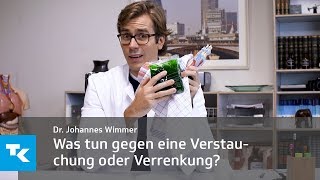 Was tun gegen eine Verstauchung Verrenkung oder Zerrung  Dr Johannes Wimmer [upl. by Albrecht]