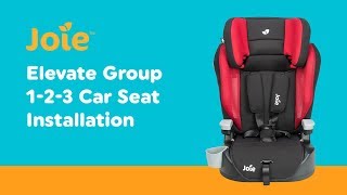 Installation Guide for Joie  Elevate Group 123 Car Seat Smyths Toys [upl. by Anelam728]