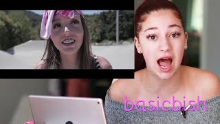 DANIELLE BREGOLI REACTS TO WOAHHVICKY RICEGUM DISS TRACK [upl. by Tezile]