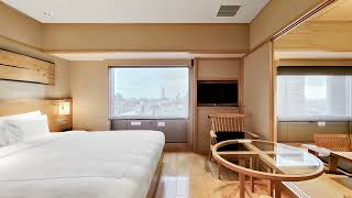 Waon Suite at Swissôtel Nankai Osaka  Hotel Room Tour 🇯🇵 [upl. by Iliak]