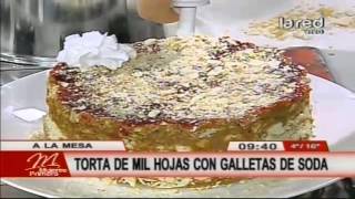 Receta Torta de mil hojas express Parte 2 [upl. by Posner]