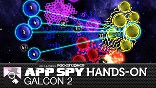 Galcon 2  iOS iPhone  iPad HandsOn  AppSpycom [upl. by Nodnerb]