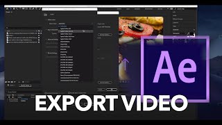 how to Export video in After effects [upl. by Learrsi922]