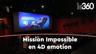 Le dernier Mission Impossible en 4D emotion au Megarama [upl. by Mitchael]