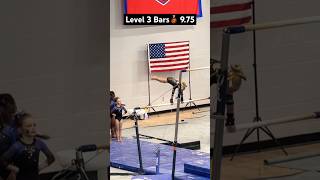 Charity Challenge Invite 2023 🥉Level 3 Bars 975 gymlife tinybutmighty unevenbars bestcoach [upl. by Beka]