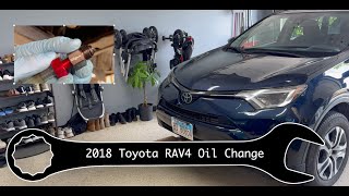 2012  2018 Toyota Rav4 Oil Change with MotivX Filter Tools [upl. by December]