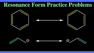 Resonance Form Practice Problems [upl. by Hirst]