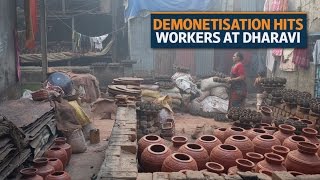 Workers at Dharavi reel under the impact of demonetisation [upl. by Keverian]