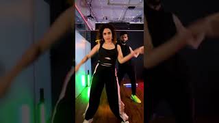 Sanya malhotra Come Back With SHAZEB SHEIKH  Oo Antava Unique Dance Goes Viral dance Shorts [upl. by Eskil813]