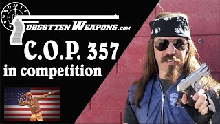 The Most 80s Gun Ever COP 357 at the Backup Gun Match [upl. by Boccaj]