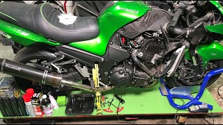 Kawasaki ZX14R ZZR1400 Spark Plug Change [upl. by Giess]