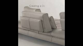 Imported Luxury Italian Sofa  The Sunset Sofa  at Casarredo [upl. by Nus]